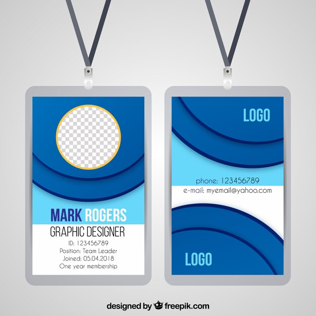 Id Card Frame Design